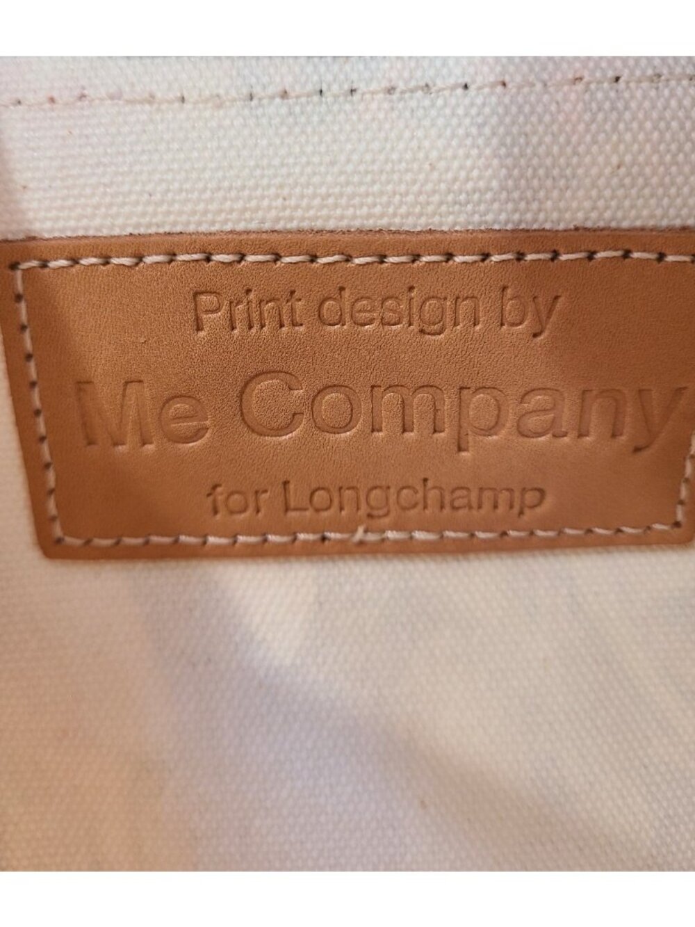 Longchamp x Me Company Mini Le Pliage Floral Hand Bag Canvas - Picture 9 of 10